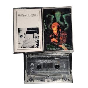 Howard Jones Vintage Cassette Lot of 3 Tested (80's) Pre-owned